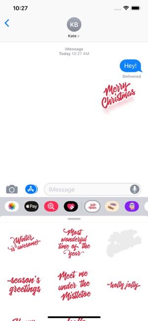 Christmas Lettering Stickers(圖3)-速報App