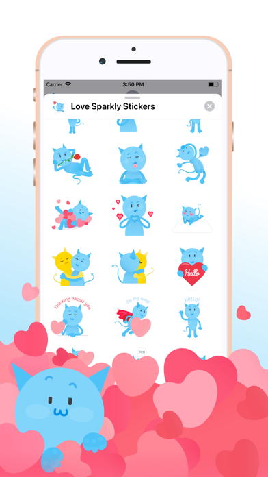 Love Sparkly Stickers screenshot 2