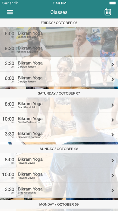 Bikram Yoga Five Dock screenshot 3