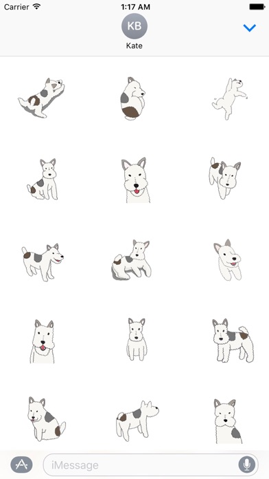 Wire Fox Terrier Dog Sticker screenshot 2