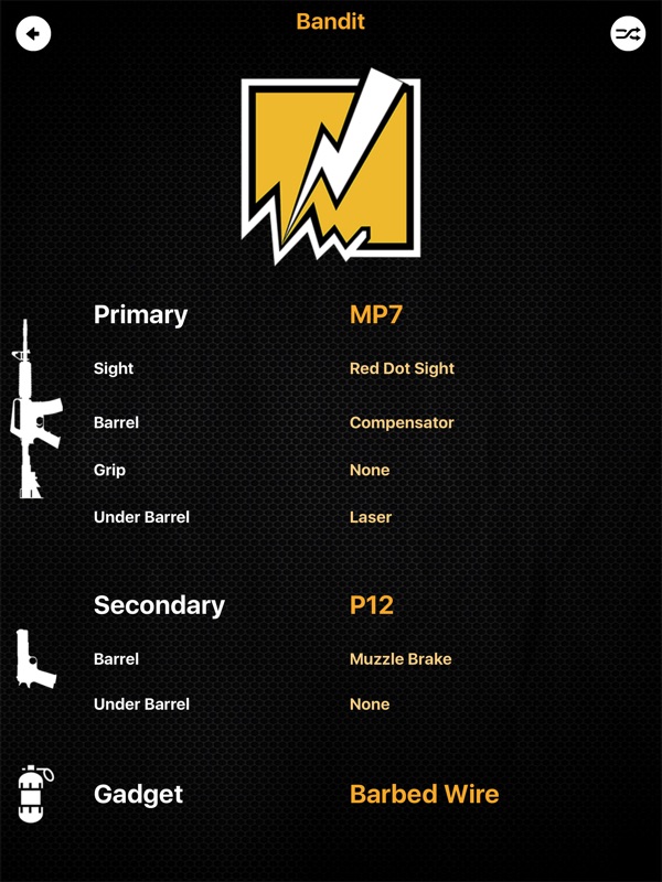 R6s Loadout Randomizer Online Game Hack And Cheat Gehack Com