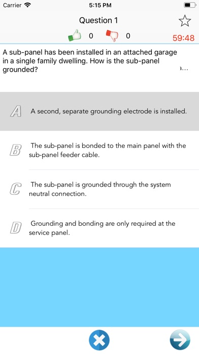 Electrical Practice (CAN) Exam screenshot 2