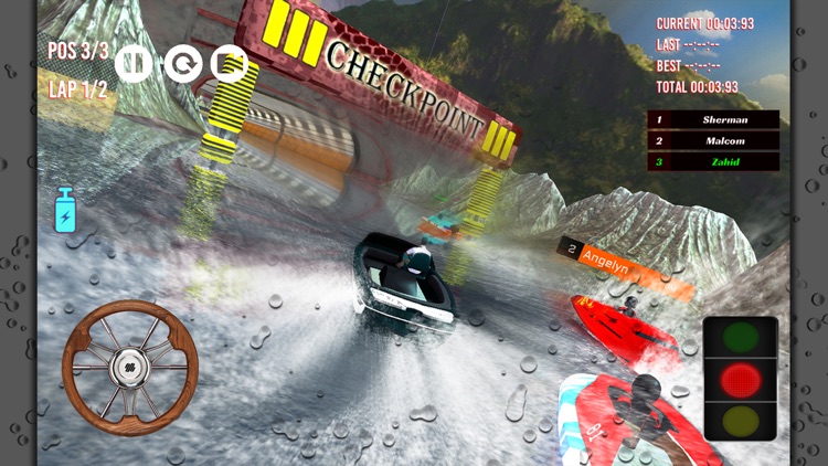 3D Boat Racing Simulator 2018 screenshot-3