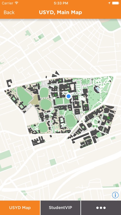 Sydney University Map