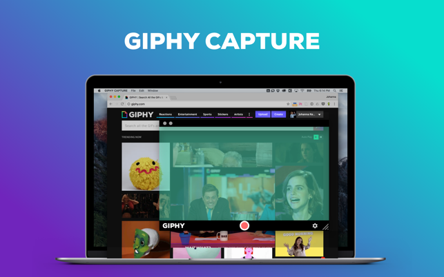 ‎GIPHY Capture. The GIF Maker Screenshot