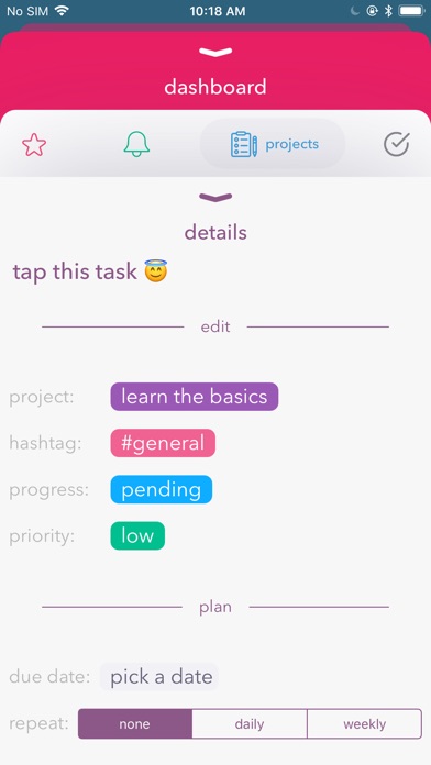 Focus - tasks, projects, notes screenshot 3