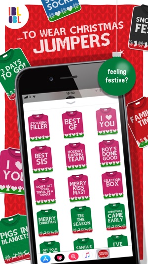 Christmas Jumpers for iMessage(圖2)-速報App