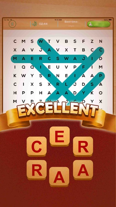 Unlimited Word Search Puzzle - Brain It Word screenshot 2