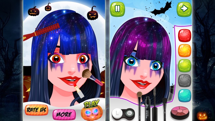 Halloween Makeup: DressUp Game