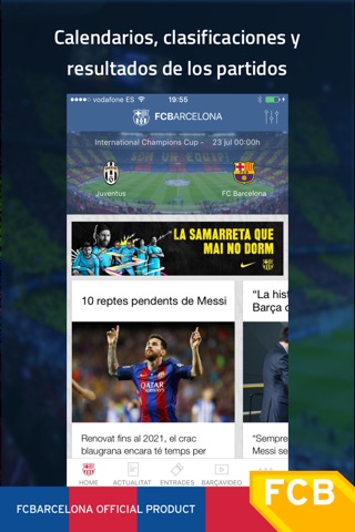 FC Barcelona Official App screenshot 2