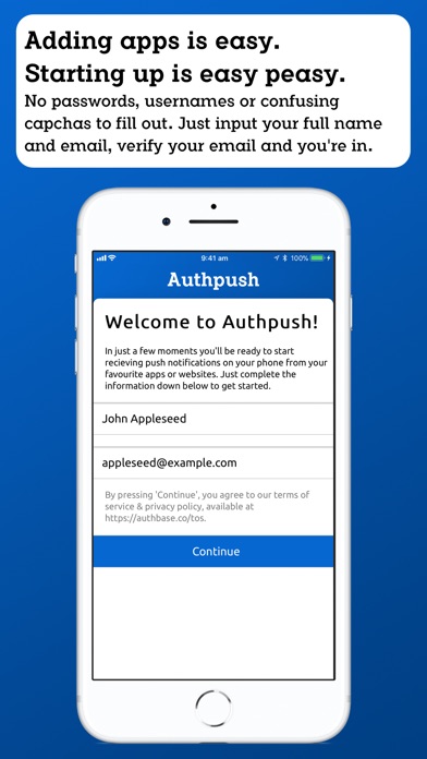 Authpush screenshot 4