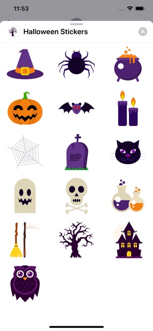 Süße Halloween Sticker(圖1)-速報App