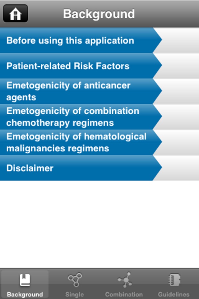 Emesis iGuide screenshot 2