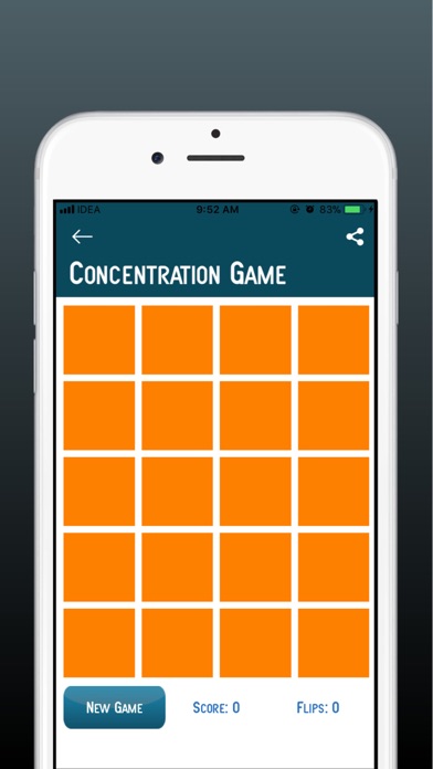 Concentration Game ! screenshot 3