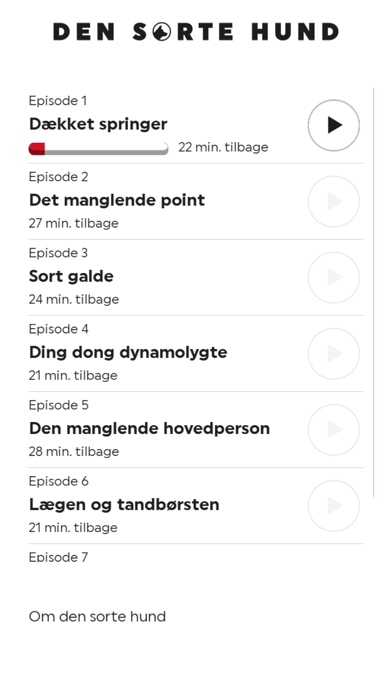 How to cancel & delete Den Sorte Hund from iphone & ipad 1