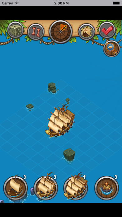 海盗船的战争 - 神奇的探险休闲小游戏 screenshot 3