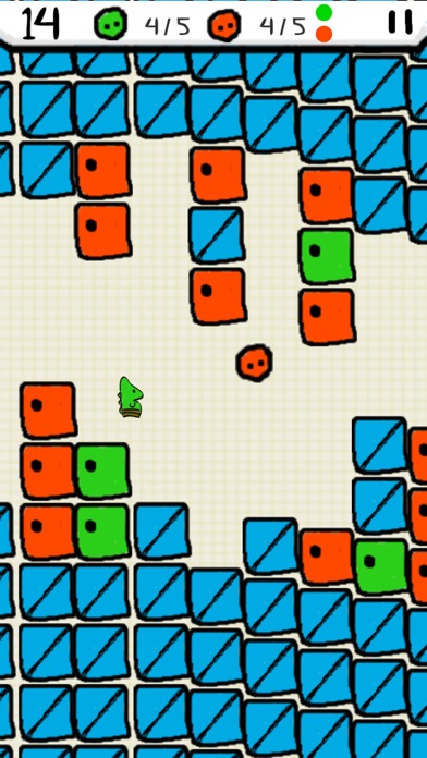Flappy Chameleon screenshot 2