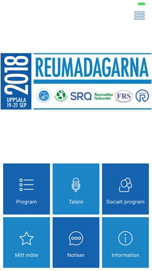 Reumadagarna 2018