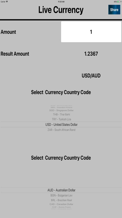 Currency Live screenshot-3