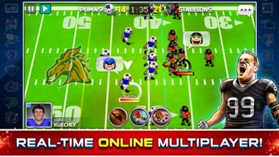 Football Heroes Pro Online - NFL Players Unleashedのおすすめ画像1