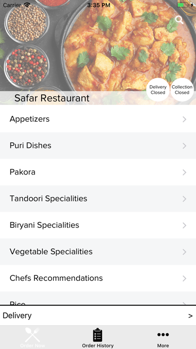Safar Restaurant screenshot 2