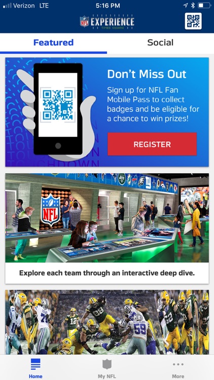 NFL Experience Fan Mobile Pass