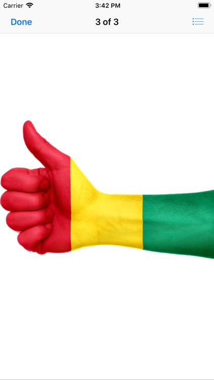 Thumbs Up Flag Sticker Pack screenshot-3