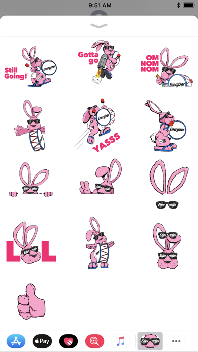 Energizer Bunny Stickers screenshot 2