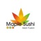 You can order the most delicious sushi and more with the Maple Sushi app in and around Canada