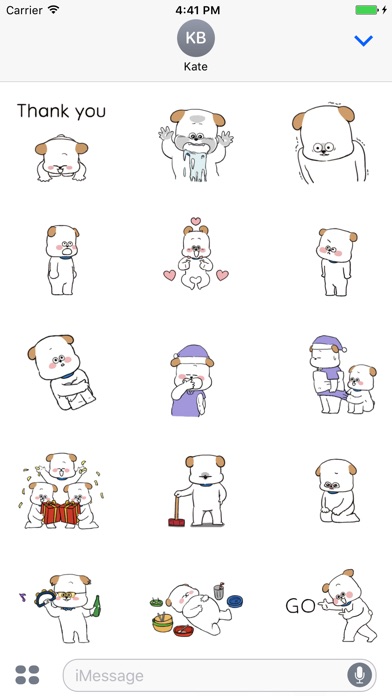 Dogs Animated Sticker screenshot 2