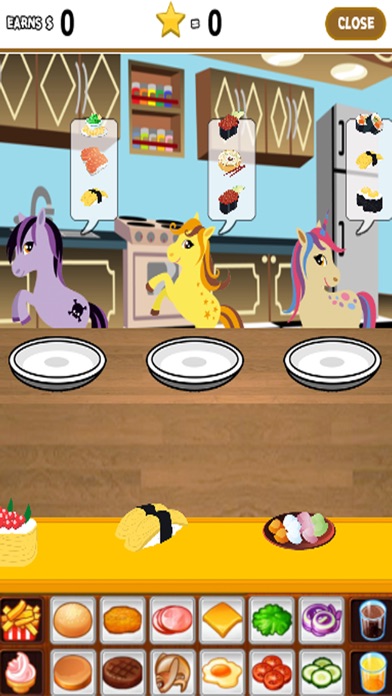 Little Sushi Cooking Pony Food screenshot 3