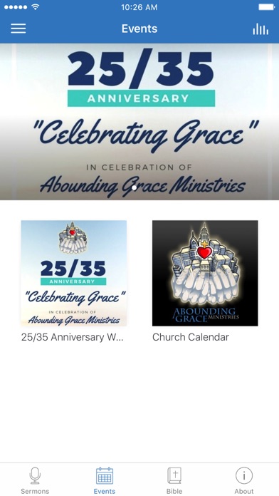 Abounding Grace Ministries screenshot 2