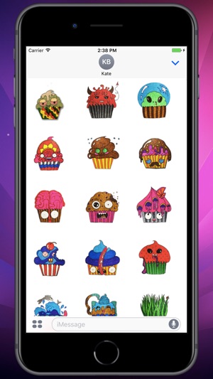 Zombie Muffins! Stickers