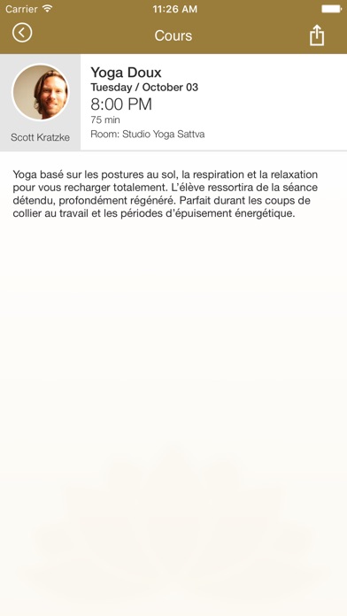 YOGA SATTVA PARIS screenshot 4