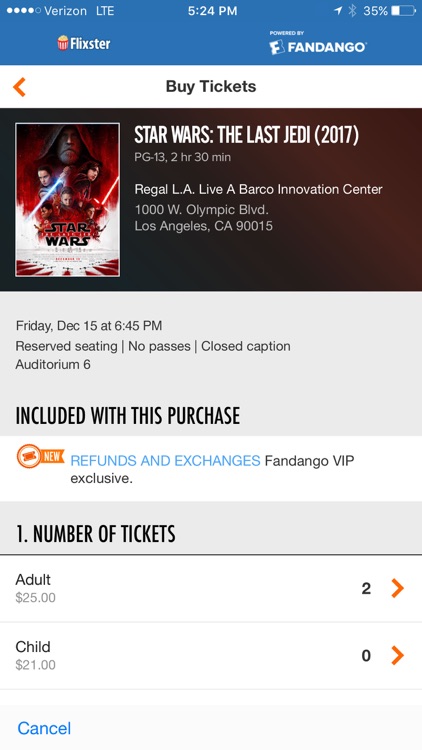 Flixster - Showtimes + Tickets