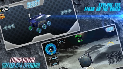 Driver Lunar Rover 4x4 Offroad screenshot 3