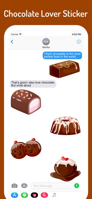 Chocolate Lover Stickers(圖4)-速報App