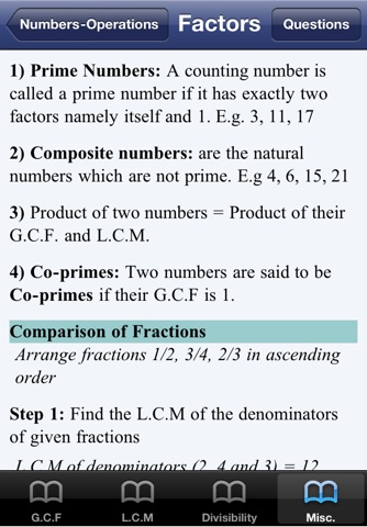 Numbers & Operations screenshot 4