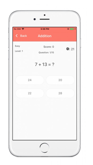 Math Games: Quiz & Times table screenshot 4