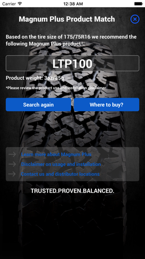 Magnum Plus Tire Balancing(圖4)-速報App