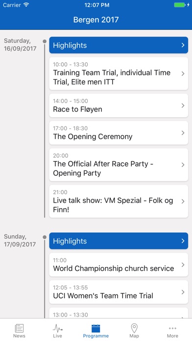 Bergen 2017 (Official) screenshot 3