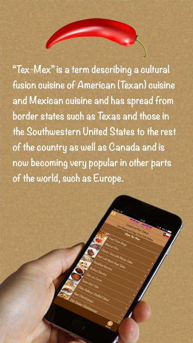 How to cancel & delete Tex-Mex Recipies from iphone & ipad 1