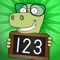 English 123 is an English educational app for young children that teaches numeracy using child-friendly counting beads and characters from the animal kingdom