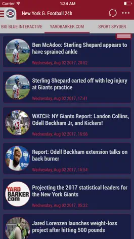 Game screenshot 24h News for New York Giants mod apk