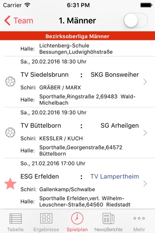 TV Lampertheim Handball screenshot 2