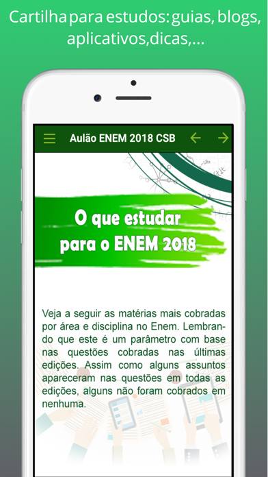 How to cancel & delete Aulão ENEM 2018 - CSB from iphone & ipad 3