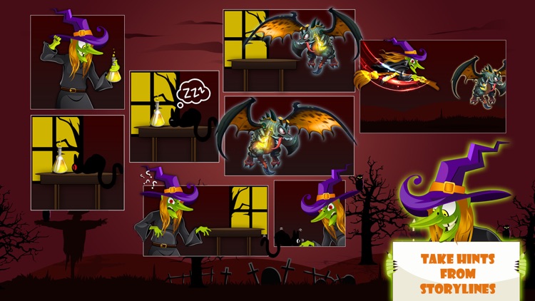 Angry Witch on Scary Run screenshot-4