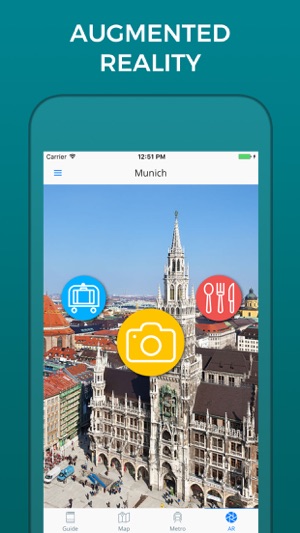 Munich Travel Guide with Offline Street Map(圖2)-速報App