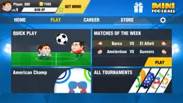 Game screenshot Mini Football Head Soccer mod apk
