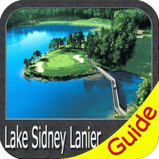 Lake Lanier GA Fishing Charts